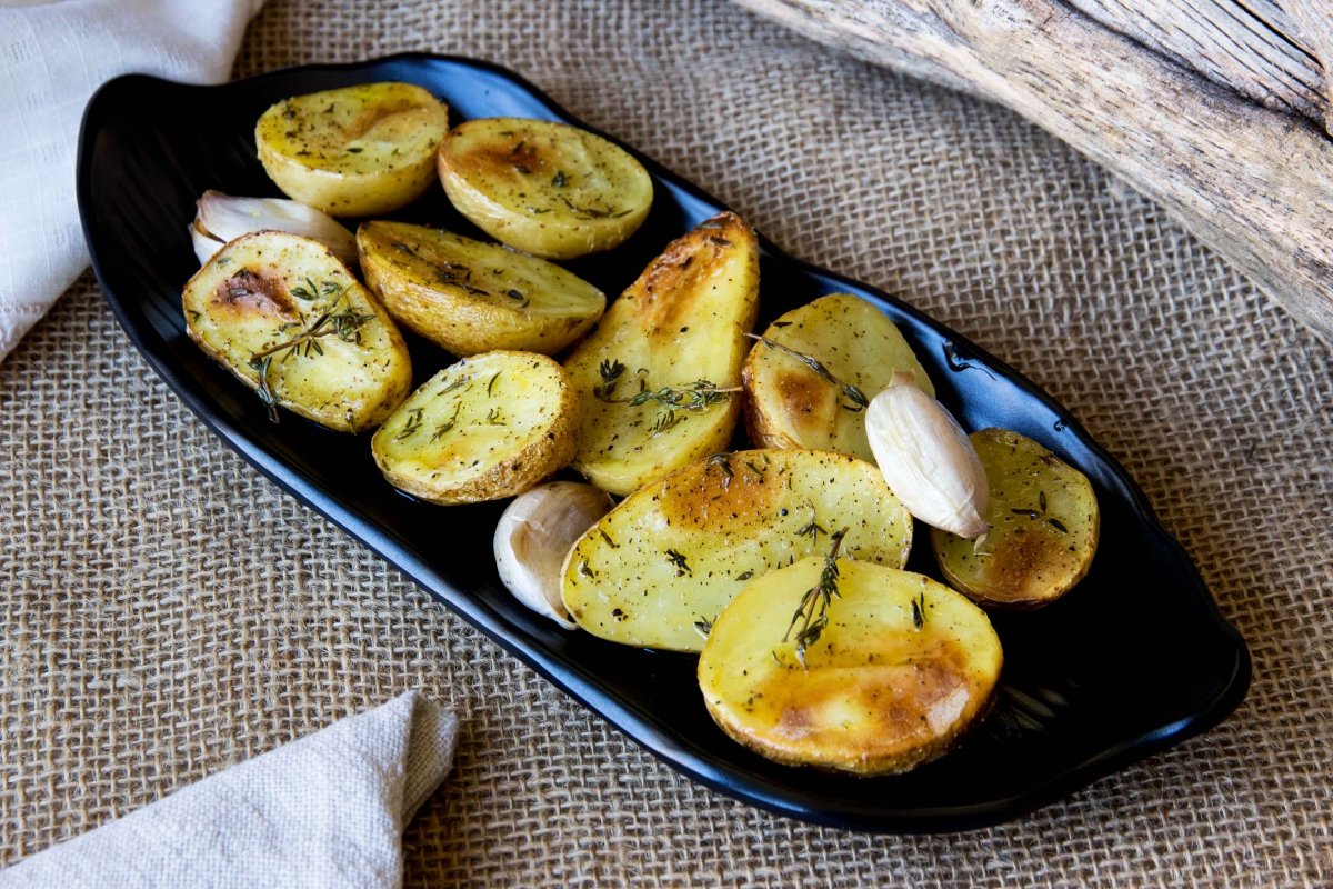 Patatas al horno – La receta saludable con Rosa Mariscal