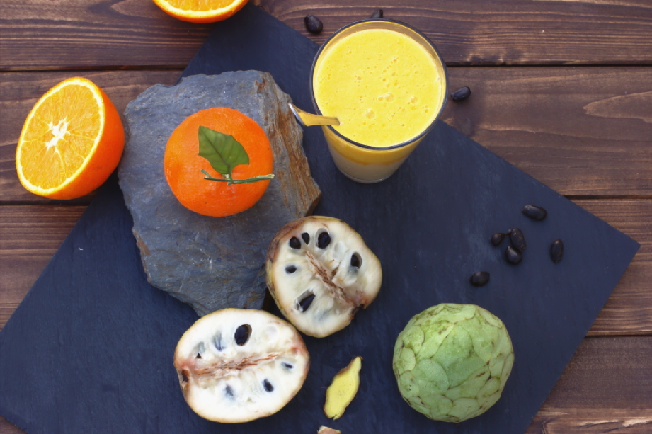 Batido de Chirimoya y naranja – La receta saludable con Rosa Mariscal