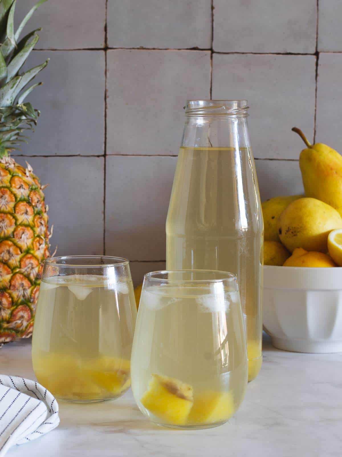 Agua de piña – La receta saludable con Rosa Mariscal