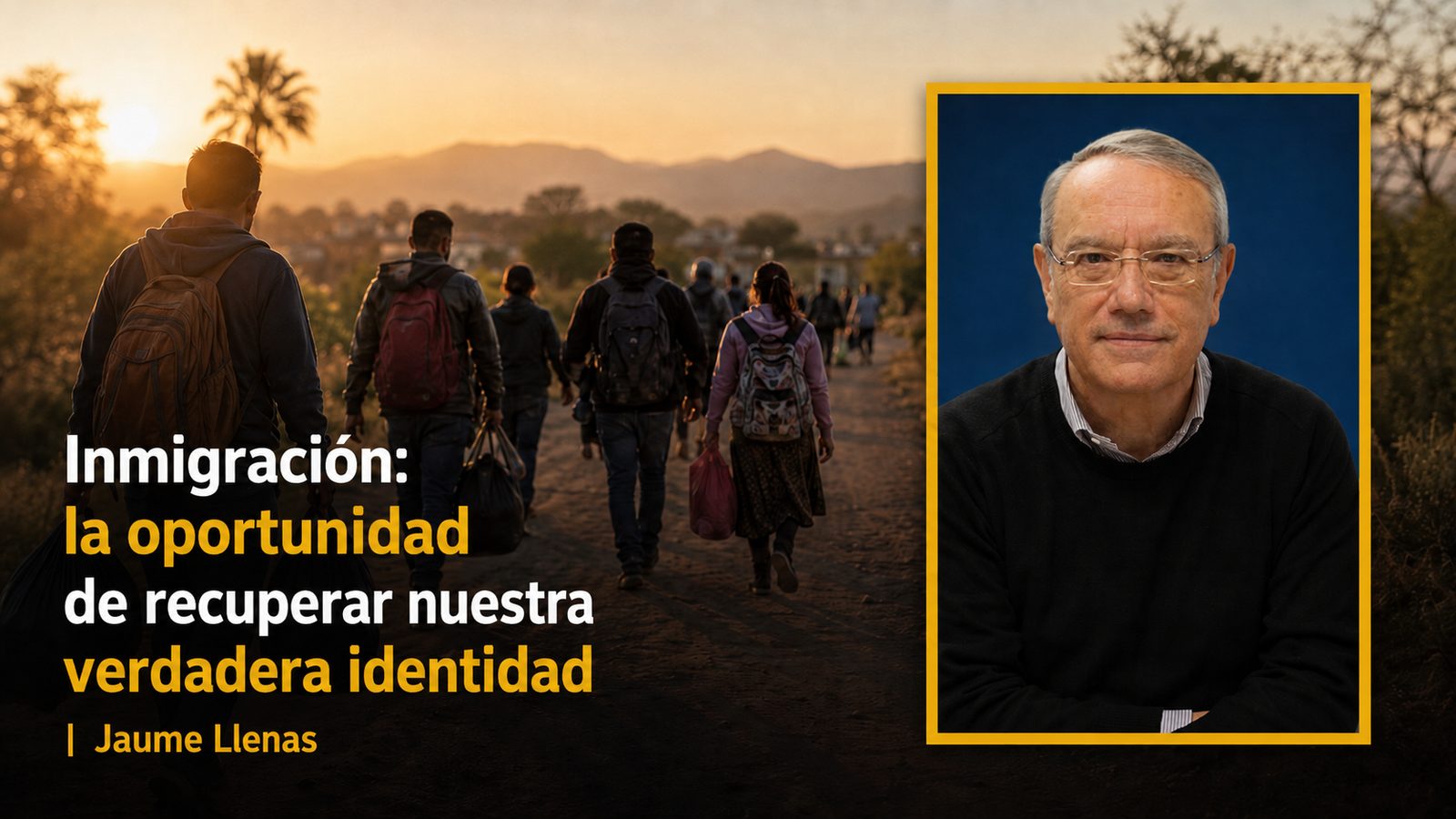 Inmigración: la oportunidad de recuperar nuestra verdadera identidad | Jaume Llenas