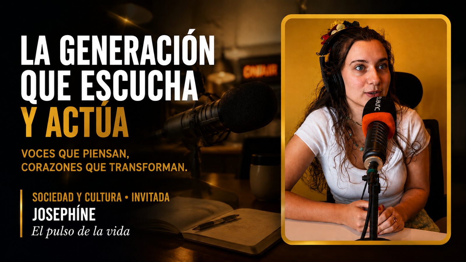 La generación que escucha y actúa | Entrevista a Josephine