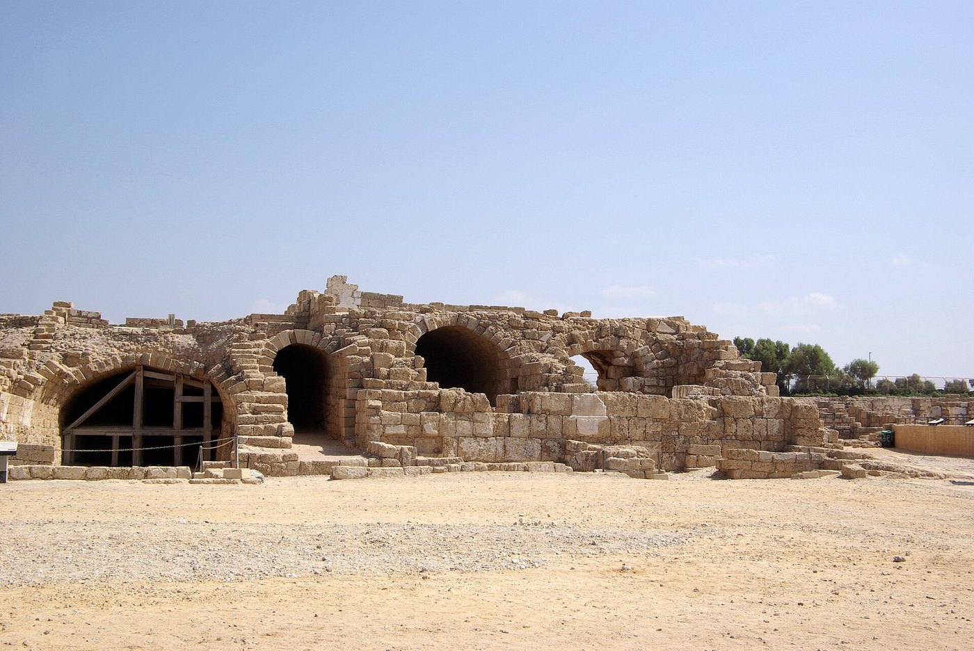 Ruinas romanas de Cesarea Marítima