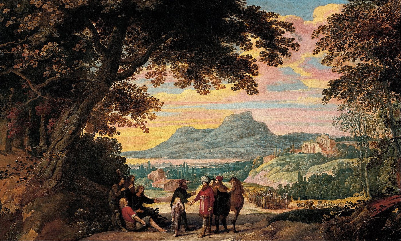 José vendido por sus hermanos, óleo de Jan Wildens