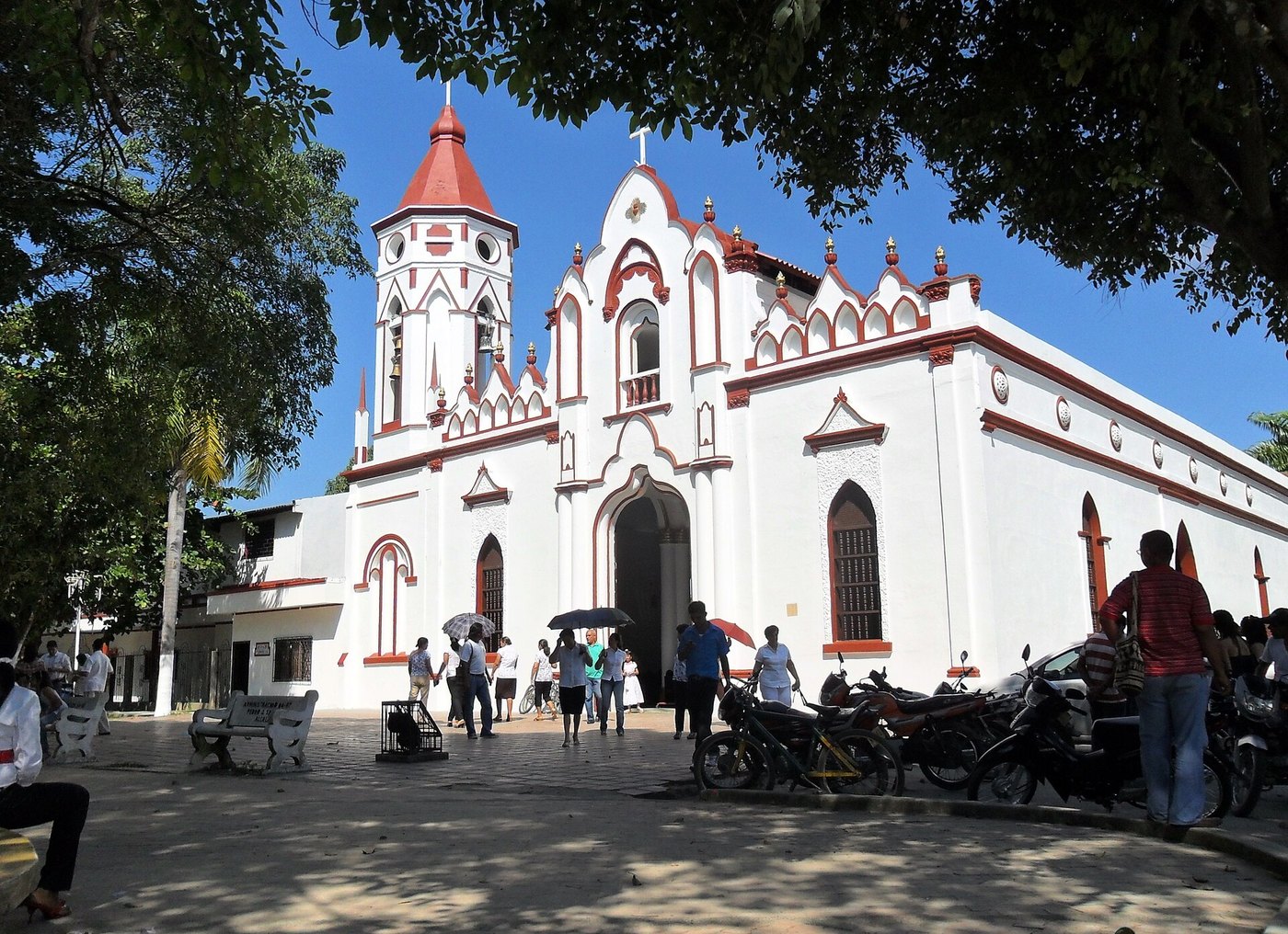 Iglesia de San José de Aracataca, donde fue bautizado García Márquez