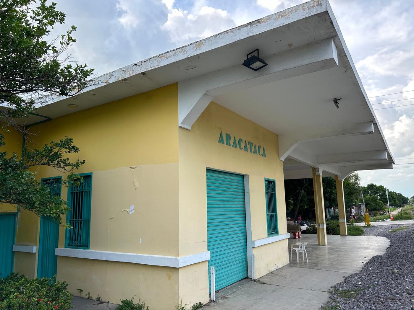 Estación de tren de Aracataca, el pueblo que inspiró Macondo