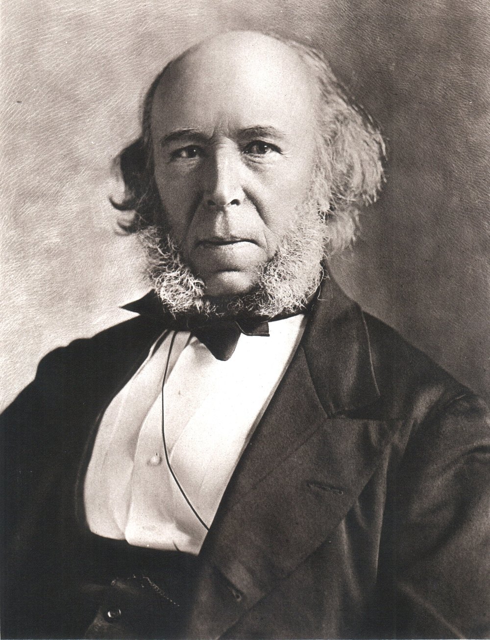 Retrato de Herbert Spencer