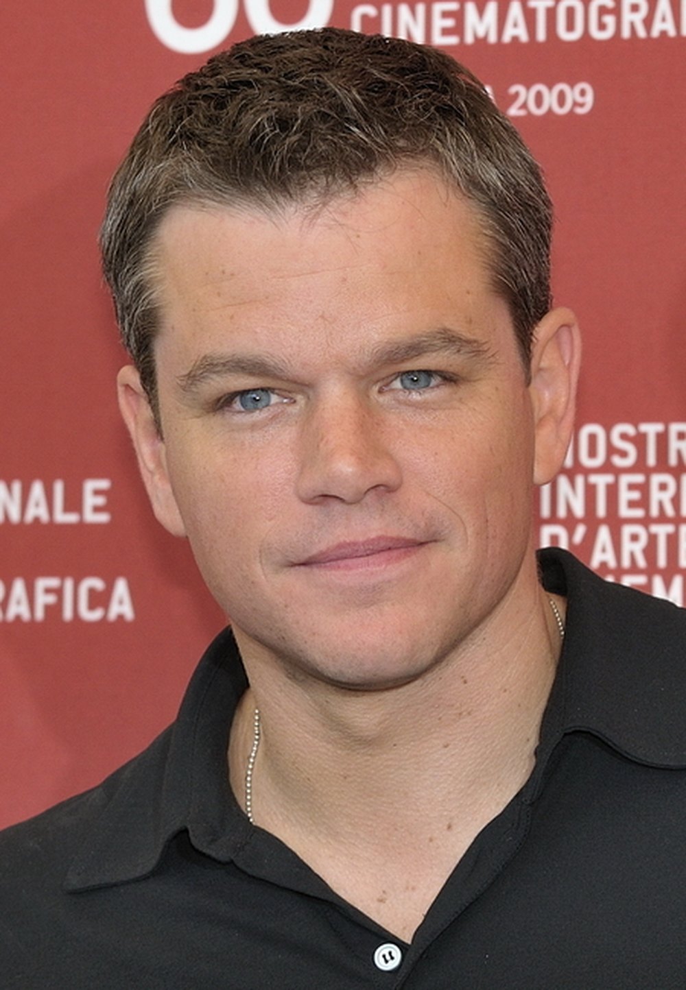 Matt Damon en el photocall de «El soplón» (The Informant!) en Venecia, 2009