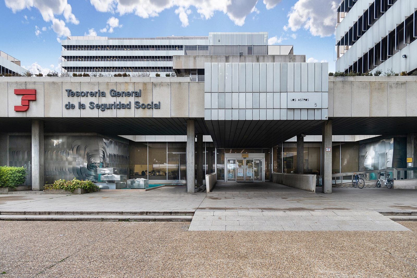 Sede central de la Tesorería General de la Seguridad Social en Madrid