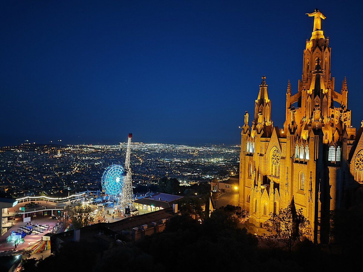 Vista de Barcelona desde el Tibidabo